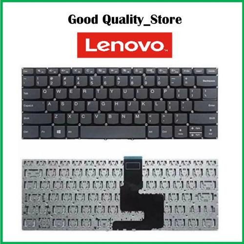 Teclado De Repuesto En Español Latino Para Lenovo Ideapad 3 14" (modelos 2020-2021), Negro/gris