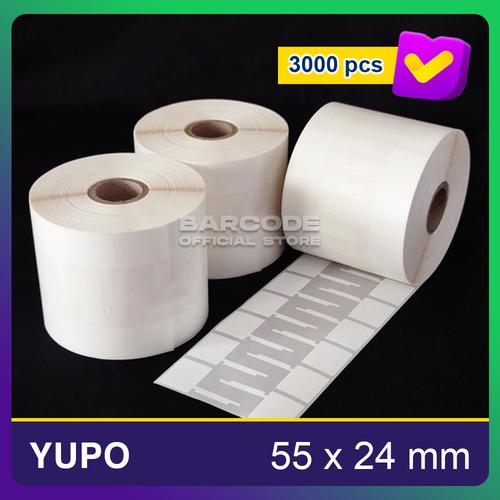 Jual Stiker Label Barcode YUPO 55 x 24 mm ( 2 Line ) Jewellery ...