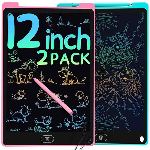 Jual LCD drawing writing tablet 12inch mainan papan tulis anak bisa