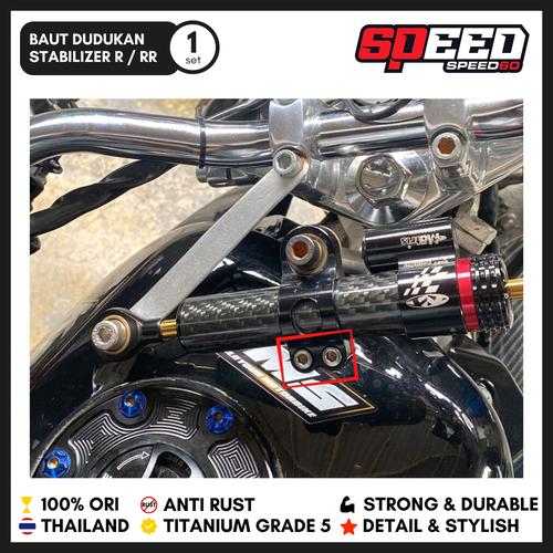 Jual Titanium Probolt Baut Dudukan Stabilizer Kawasaki Ninja R RR Grade ...