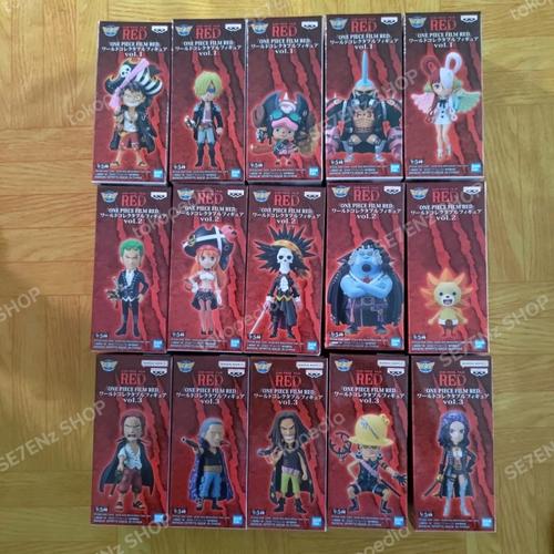 Jual One Piece Wcf Red (SHP Red Crew Set, RHP Red Crew Set) - Uta ...