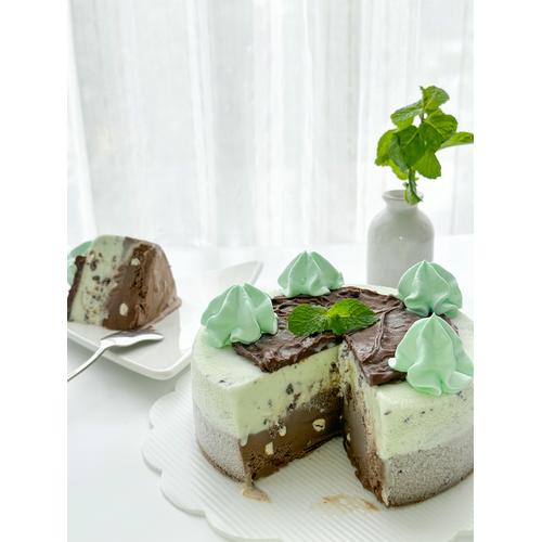 Jual Gelato Cake Ice Cream Cake Belgium Dark Choco Mint Jakarta