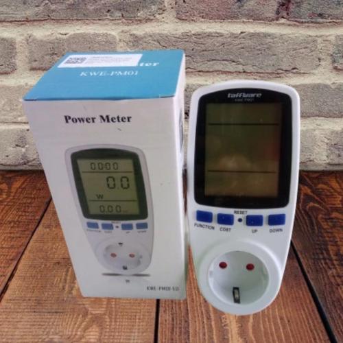 Jual stop kontak pengukur daya tegangan arus listrikenergi power meter