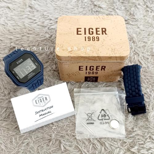 Jual Jam Tangan Eiger Linville Original Jam Pria Ganteng Biru Navy
