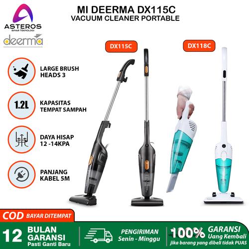 Jual Vacuum Cleaner 2 in 1 Penyedot Debu DEERMA DX115C / DX700