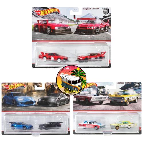 Jual Hot Wheels Twin Pack Skyline LBWK Subaru BRZ Plymouth - Set ...