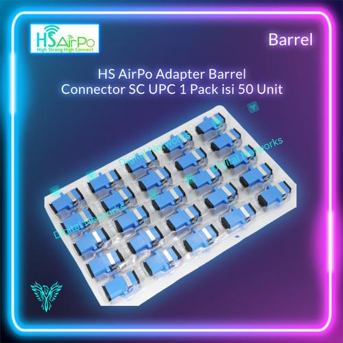 Jual Adapter Barrel SC UPC Penyambung UPC Barrel Penyambung FO SC UPC ...