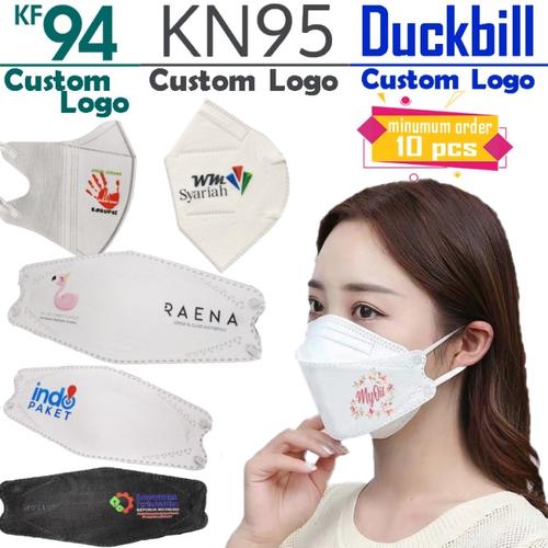 Jual Masker Custom KF94 KN95 Duckbill Sablon Full Color Bebas Gambar ...