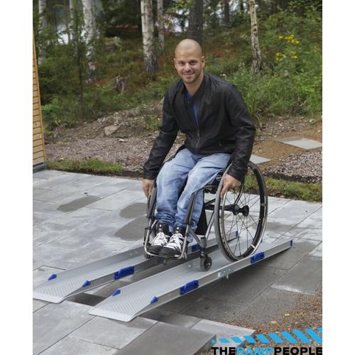 Jual FEAL 1.1m Portable Folding Loading Ramps/Ramp kursi roda - Kota ...