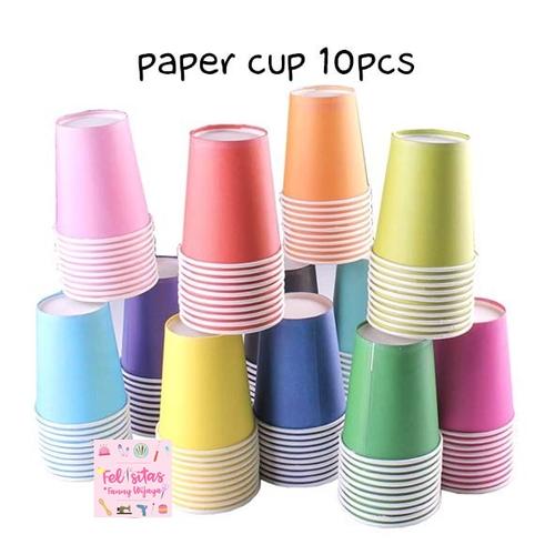 Jual Paper Cup 10 pcs | Birthday Party Decoration Kids - zy - Black ...
