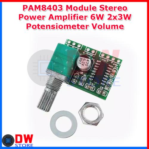Pam8403 Module Easyeda Jual PAM8403 PAM 8403 2 x 3W DIGITAL POWER AMPLIFIER MODULE - Kab ...
