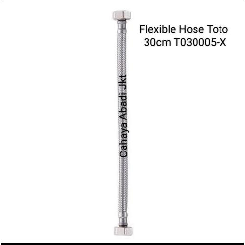 Jual FLEXIBLE HOSE TOTO TOILET WASTAFEL 30CM T030005X Jakarta Pusat