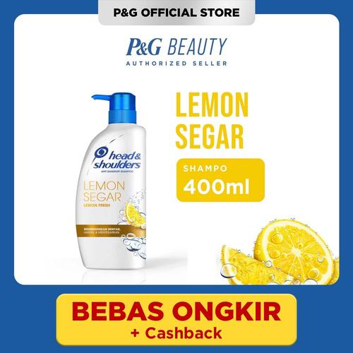 Promo Head and Shoulders Sampo Lemon Segar ZPT Anti Ketombe 400ml P&G Official Store Tokopedia