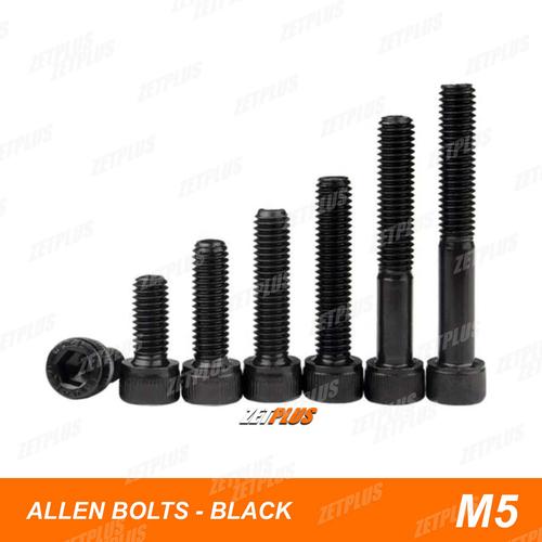 Jual BAUT L BAJA HITAM M5/allen bolt/baud blok mesin mini trail/atv/gp ...