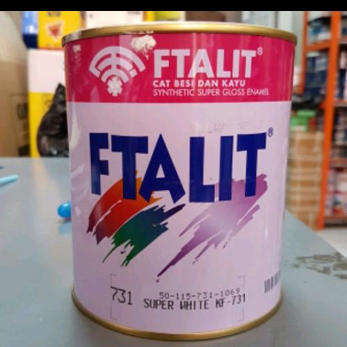 Jual cat besi dan kayu ftalit 731 super white Kab. Bogor TB Sumber