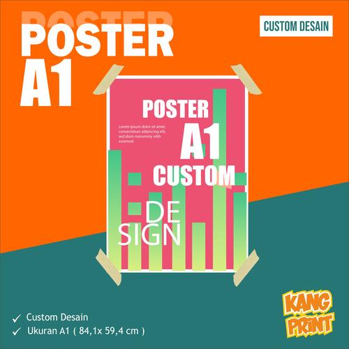 Cetak Roster Custom Jual Cetak Poster A1 Custom Gambar - Berperekat, Non Laminasi - Kota ...