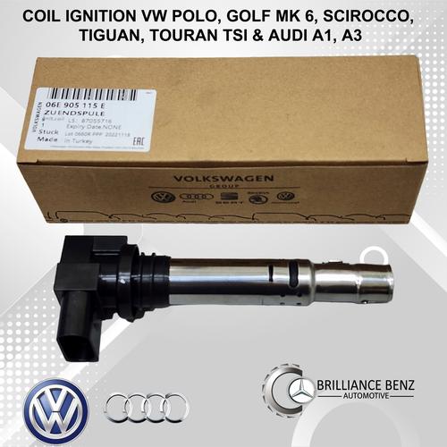 Jual COIL IGNITION VW POLO GOLF MK6 SCIROCCO TOURAN TIGUAN TSI, AUDI A1