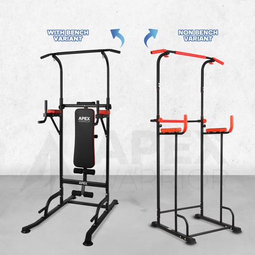 Jual Apex Warrior Pull Up Rack Station + Bench - Multifunction Power ...