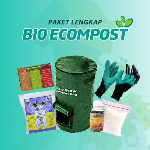Jual Bio Paket Komposter Lengkap Compost Bag 80 Liter Easy