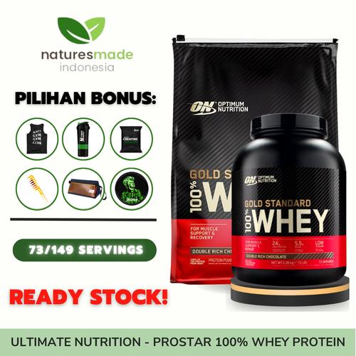 Jual ON Optimum Nutrition Gold Standard 100 Whey Protein Isolates