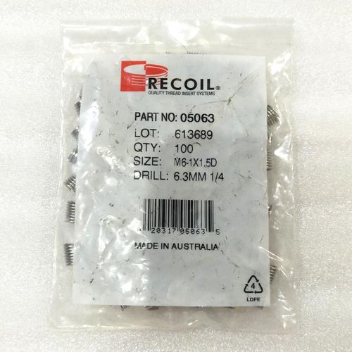 Jual Thread Repair Insert M6 x 1.0 Recoil ReCoil Thread Repair Insert