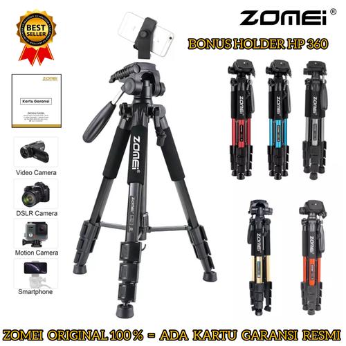 Promo Zomei Q111 Tripod Portable Kamera DSLR Mirrorless dan Smartphone ...