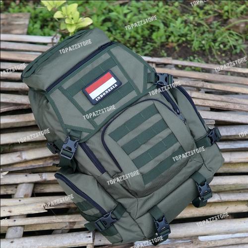Jual Tas Army Tactical Ransel Tentara TNI Polisi Militer Hijau - Kab ...
