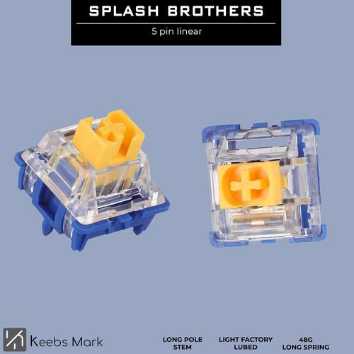 Jual Durock JWICK / JWK Splash Brothers Switch Linear 48g Keyboard