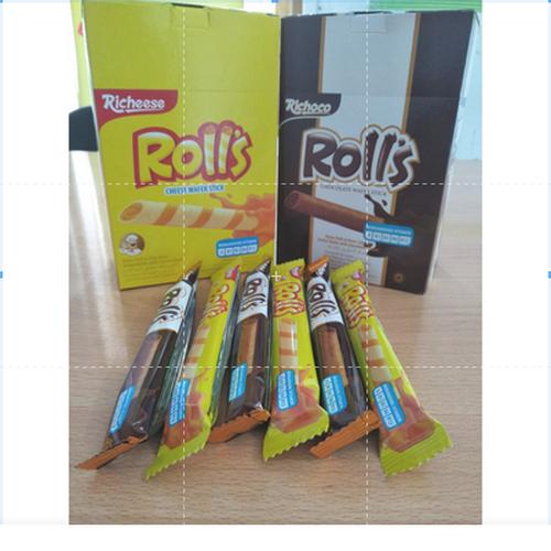 Jual RICHEESE ROLLS RICHOCO ROLLS NABATI ROLLS BOX ISI 20 MAKANAN ...