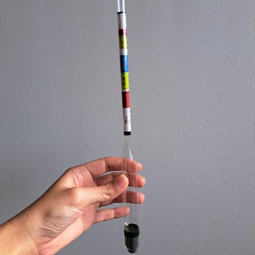 Jual KegLand Hydrometer Sugar Specific Gravity for Homebrewers hydrometer aja Kota Tangerang