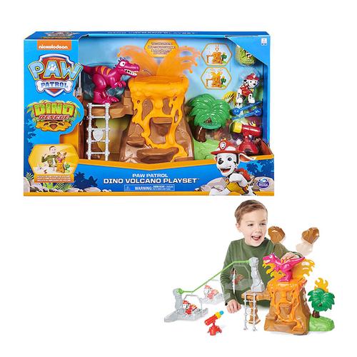 Jual Paw Patrol Dino Rescue Dino Volcano with Zipline Playset Kota Tangerang Selatan Toys