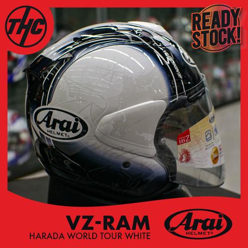 Arai Helmet Arai Harada Tour Ram4 ARAI OPEN FACE VZ-RAM HARADA