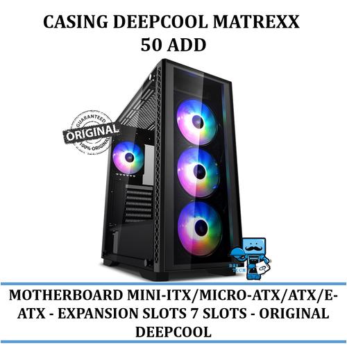 Jual Casing Gaming Deepcool Matrexx 50 Add-Rgb 4f Mid Tower Pc Case ...