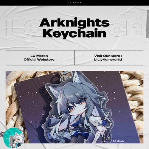 Jual Keychain Arknights LC Merch Lappland, Texas, W Gantungan Kunci ...