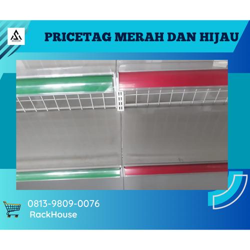 Jual Tempat Harga Produk/Price Tag Rak Minimarket - P 900, Hijau - Kab ...