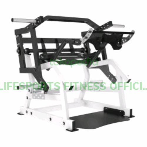 Jual squat machine plate loaded hack squat alat gym import MBH V30 ...