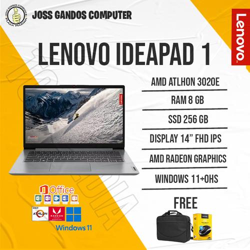 LENOVO IDEAPAD 1/AMD ATHLON 3020e/RAM GB/SSD 256GB/WIN11+OHS/ 14