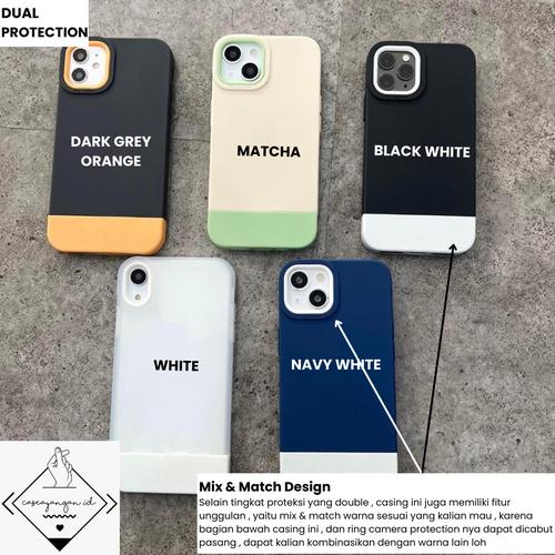 Promo Dual Protection Case Iphone 7 8 Plus SE 2020 X XS XR 11 PRO MAX ...
