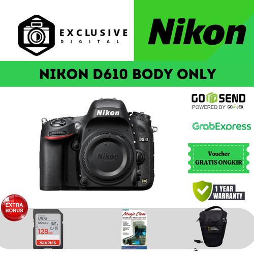 Jual KAMERA NIKON D610 BODY ONLY NIKON D610 BODY ONLY NIKON