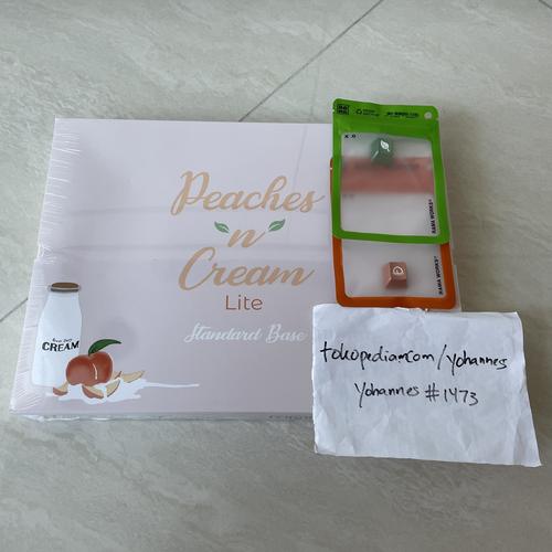 Jual GMK Peaches n Cream Lite / RAMA Artisans for Mechanical Keyboard Rama Peach Jakarta