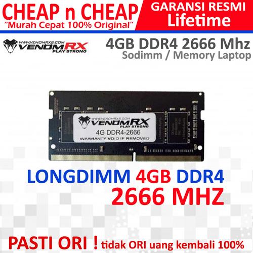 Jual VenomRX DDR4 8GB 2666 Mhz RAM Laptop Memory Sodimm Venom RX