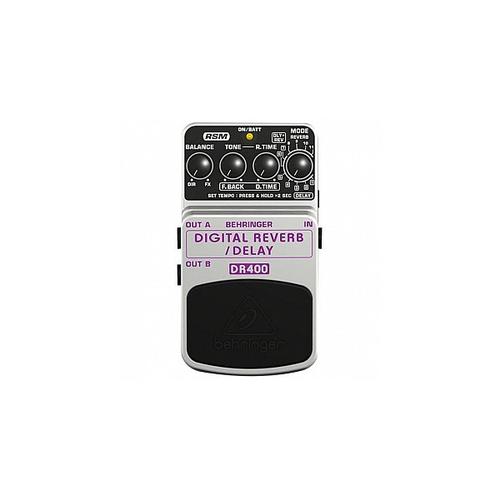 Promo Behringer DR400 Digital Reverb/Delay Effects Pedal BMJ G Cicil 0 3x Jakarta Pusat