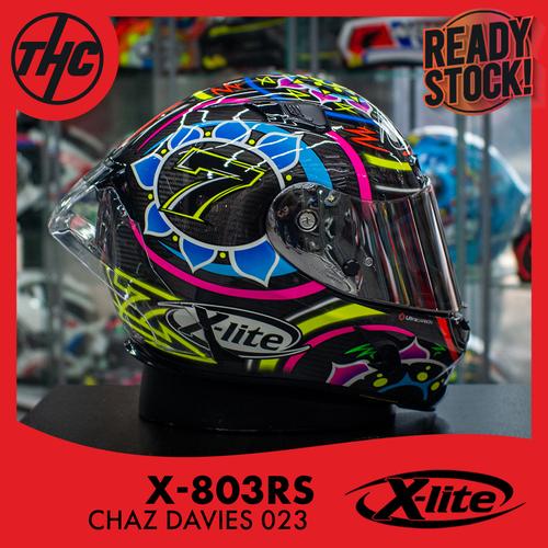 Jual X-LITE X-803 RS CARBON CHAZ DAVIES 023 XLITE X803 FULL FACE