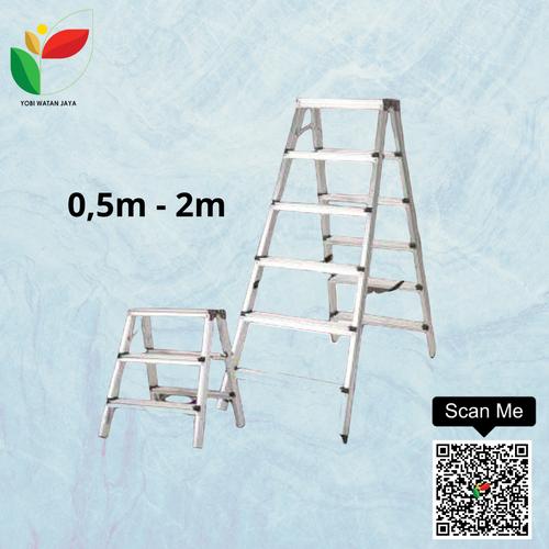 Jual Tangga Alumunium Step Kokoh 2x3 Steps 0,5 Meter - Kab. Tangerang ...