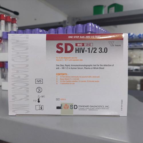 Jual RAPID TEST SD HIV 1/2 BIOLINE 25 TEST Kab. Bogor I'Medika Tokopedia