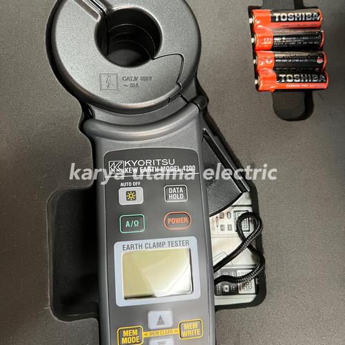Jual kyoritsu 4200 earth clamp tester Jakarta Barat Karya utama