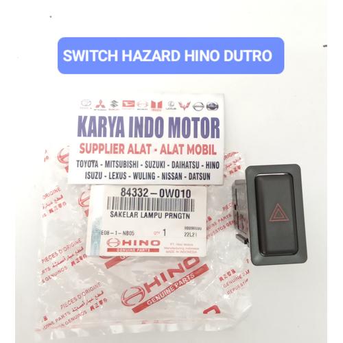 Jual 843320W010 Switch Hazard Hino Dutro Kab. Bogor karyaindomotor