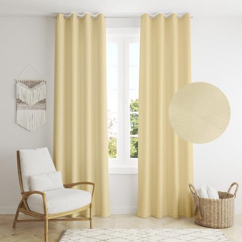 Jual Gorden Jendela hordeng minimalis tirai Java Slub Black Sand - Slub ...