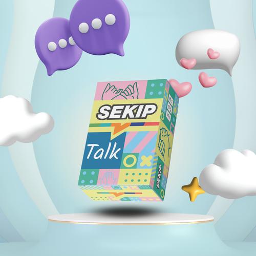 Jual SEKIP Talk Permainan Kartu Pertanyaan Obrolan Deep Talk Card Game Jakarta Pusat SEKIP