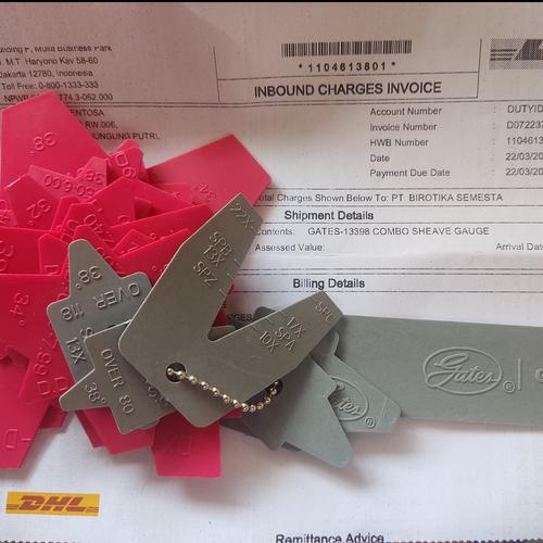 Jual VBelt Sheave Wear GaugePulley Wear Gauge Jakarta Selatan